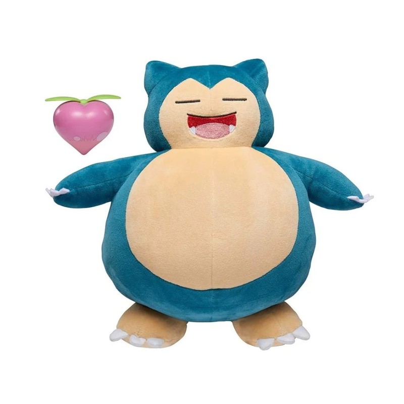 Pokemon Snooze Action - Snorlax Plush - دمية